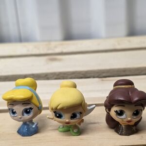 Disney Just Play Fairy Tale Mini Figures Set - Blue, Green, Brown